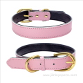 Wholesale dog collar leather black